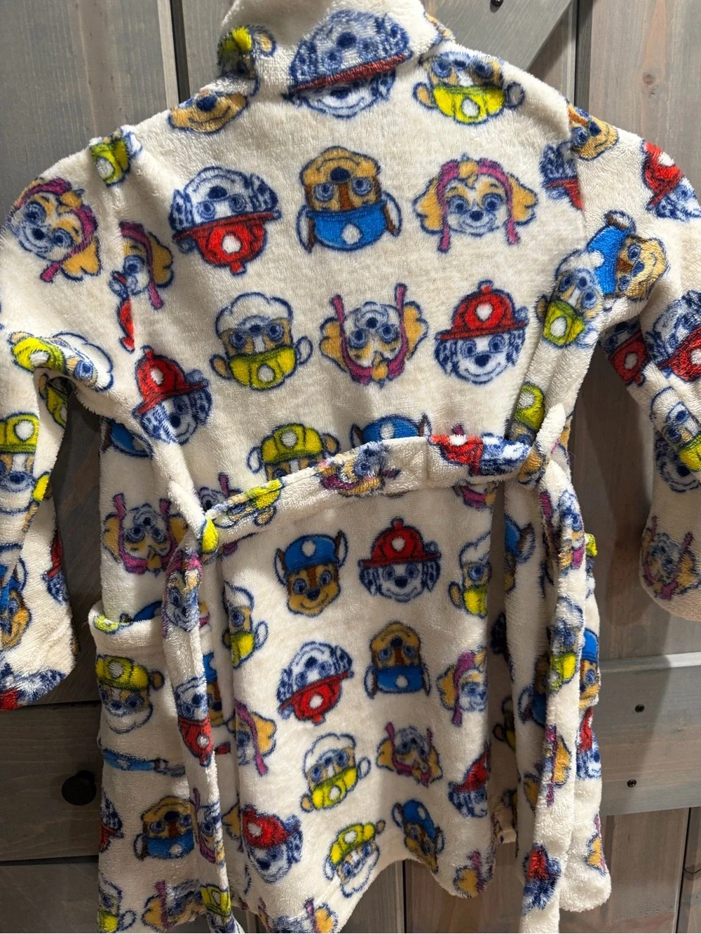 Nickelodeon Paw Patrol Plush Fleece Robe Size 4T